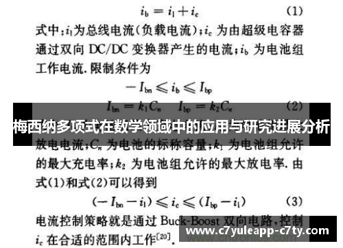 梅西纳多项式在数学领域中的应用与研究进展分析